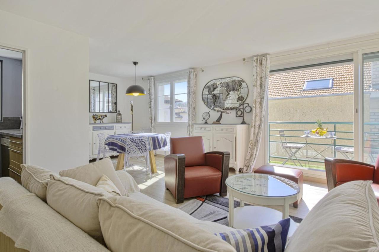 Appartement De La Grande Plage - Welkeys Biarritz Extérieur photo